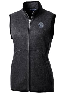 Womens Penn State Nittany Lions Grey Cutter and Buck Mainsail Vest