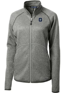 Cutter and Buck Georgetown Hoyas Womens Grey Vault Mainsail Light Weight Jacket