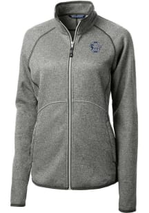 Womens Penn State Nittany Lions Grey Cutter and Buck Mainsail Light Weight Jacket