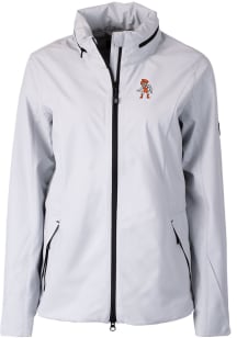 Cutter and Buck Oklahoma State Cowboys Womens Grey Vapor Water Repellent Light Weight Jacket