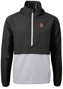 Cutter and Buck Oklahoma State Cowboys Mens Black Charter Eco Pullover Jackets