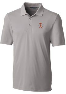 Cutter and Buck Oklahoma State Cowboys Mens Grey Forge Big and Tall Polos Shirt