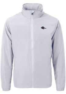 Cutter and Buck UTSA Roadrunners Mens Grey Charter Eco Knit Big and Tall Light Weight Jacket