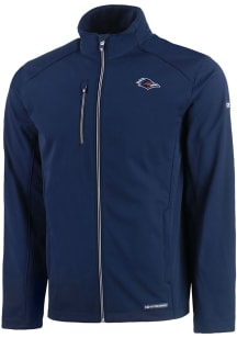 Cutter and Buck UTSA Roadrunners Mens Navy Blue Evoke Softshell Light Weight Jacket