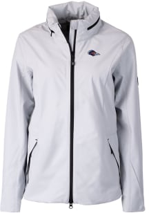 Cutter and Buck UTSA Roadrunners Womens Grey Vapor Water Repellent Light Weight Jacket