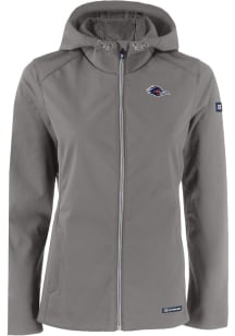 Cutter and Buck UTSA Roadrunners Womens Grey Evoke Softshell Light Weight Jacket