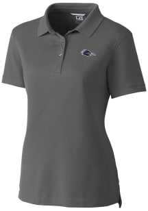 Cutter and Buck UTSA Roadrunners Womens Grey Advantage Pique Short Sleeve Polo Shirt