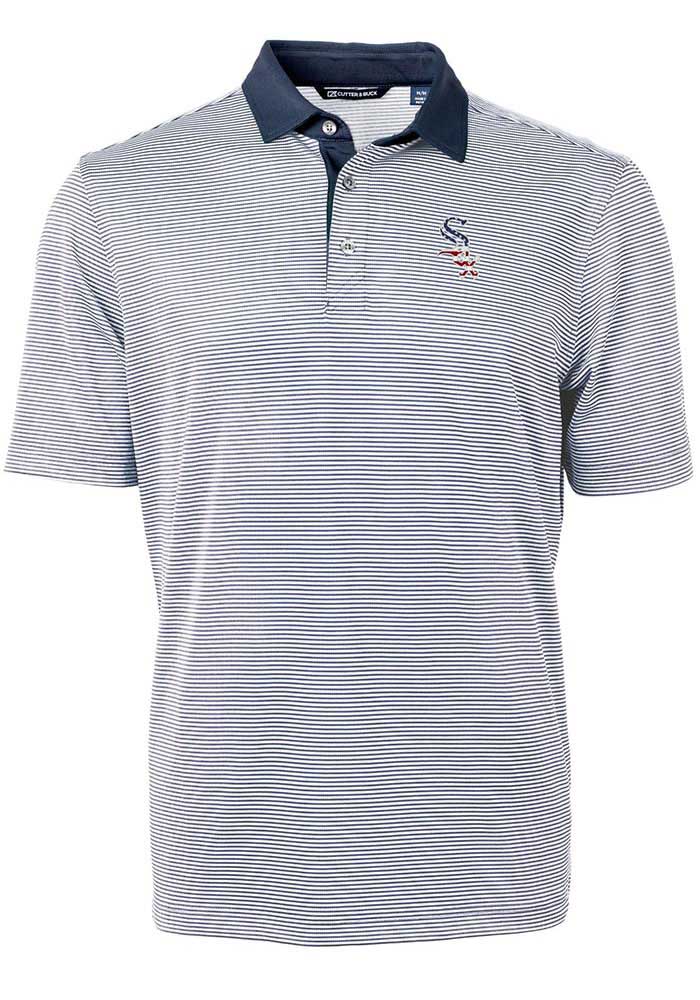 Nike Rewind Stripe (MLB Chicago White Sox) Men's Polo