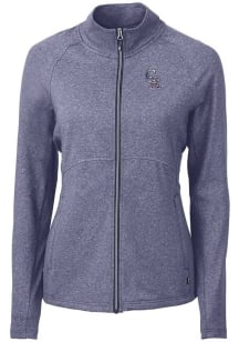 Cutter and Buck Colorado Rockies Womens Navy Blue Adapt Eco Knit Light Weight Jacket