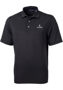Cutter and Buck Indiana Hoosiers Mens Black Virtue Short Sleeve Polo
