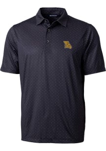 Cutter and Buck Missouri Western Griffons Mens Black Pike Double Dot Short Sleeve Polo