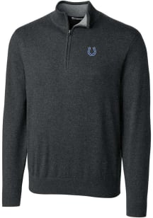 Cutter and Buck Indianapolis Colts Mens Grey Lakemont Long Sleeve 1/4 Zip Pullover
