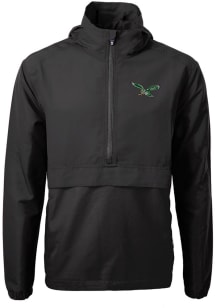 Cutter and Buck Philadelphia Eagles Mens Black Charter Pullover Jackets