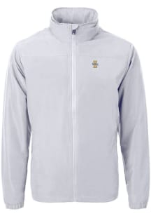 Cutter and Buck Idaho Vandals Mens Grey Charter Eco Knit Big and Tall Light Weight Jacket