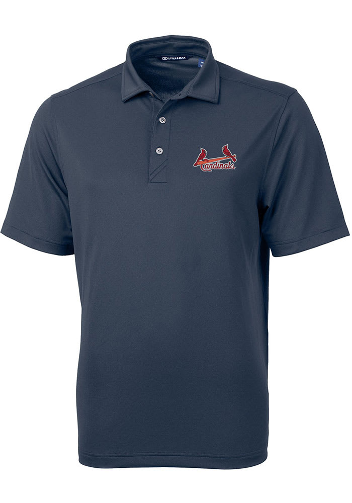 St. Louis Cardinals Columbia Omni-Wick Polo - Navy