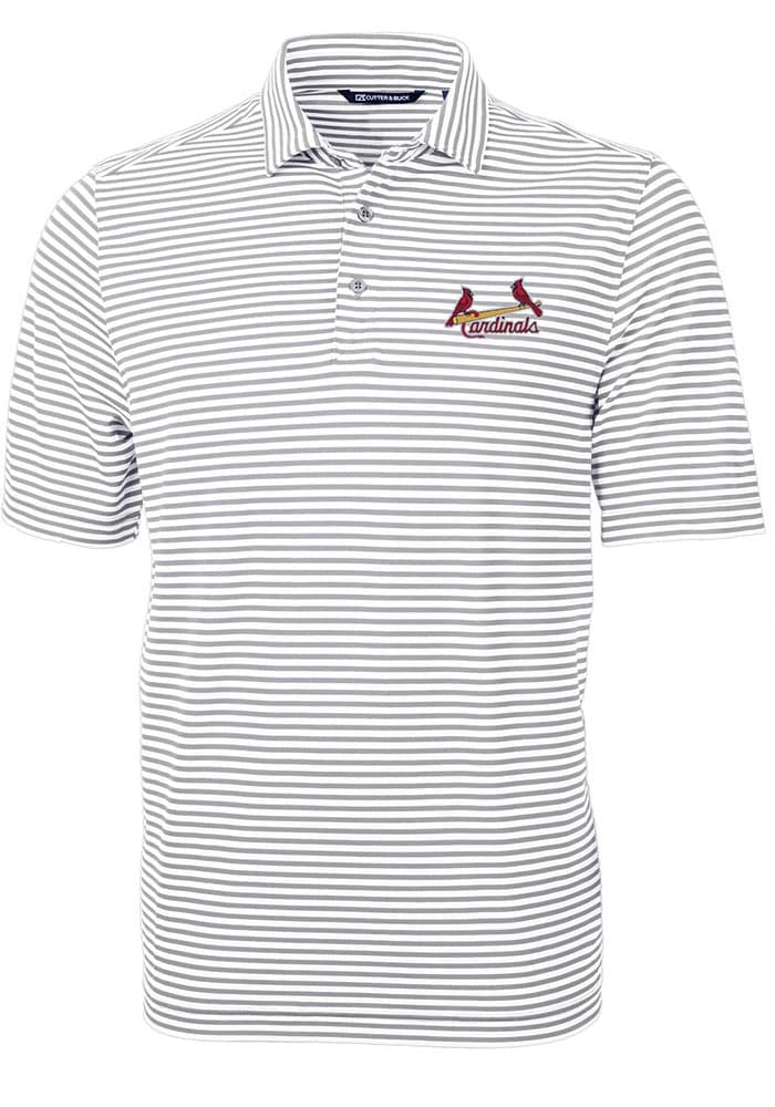 St. Louis Cardinals Cutter & Buck Forge Stretch Mens Polo - Cutter & Buck