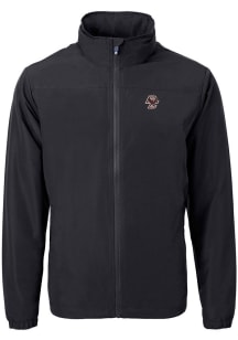 Cutter and Buck Boston College Eagles Mens Black Charter Eco Light Weight Jacket