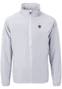 Cutter and Buck Boston College Eagles Mens Grey Charter Eco Light Weight Jacket