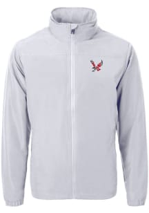 Cutter and Buck Eastern Washington Eagles Mens Grey Charter Eco Light Weight Jacket