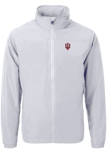 Cutter and Buck Indiana Hoosiers Mens Grey Charter Eco Light Weight Jacket