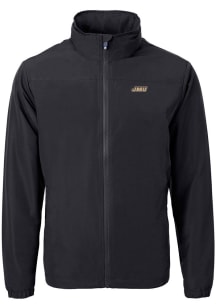 Cutter and Buck James Madison Dukes Mens Black Charter Eco Light Weight Jacket