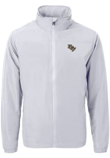 Cutter and Buck UCF Knights Mens Grey Charter Eco Light Weight Jacket