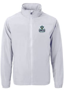 Cutter and Buck UNCW Seahawks Mens Grey Charter Eco Light Weight Jacket