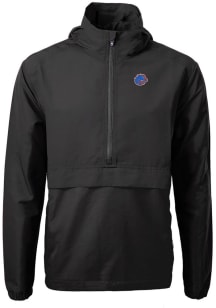 Cutter and Buck Boise State Broncos Mens Black Charter Eco Pullover Jackets