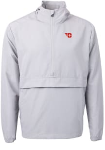 Cutter and Buck Dayton Flyers Mens Grey Charter Eco Pullover Jackets