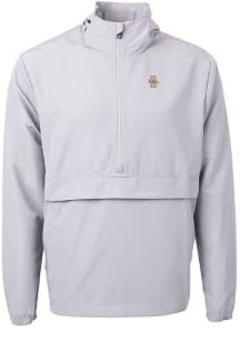 Cutter and Buck Idaho Vandals Mens Grey Charter Eco Pullover Jackets