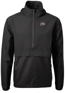 Cutter and Buck Montana Grizzlies Mens Black Charter Eco Pullover Jackets