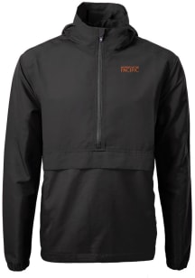 Cutter and Buck Pacific Tigers Mens Black Charter Eco Pullover Jackets