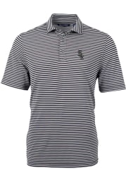 Cutter and Buck Chicago White Sox Mens Black Virtue Short Sleeve Polo