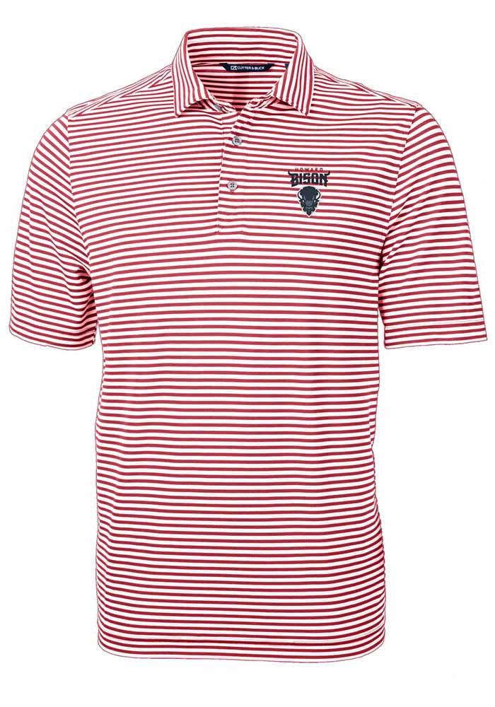 Lids Louisville Cardinals Cutter & Buck Big Tall Forge Tonal Stripe Polo -  Red