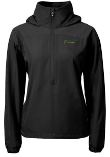 Cutter and Buck Florida A&amp;M Rattlers Womens Black Charter Eco Long Sleeve Pullover