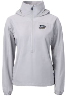 Cutter and Buck Georgia Southern Eagles Womens Grey Charter Eco Long Sleeve Pullover