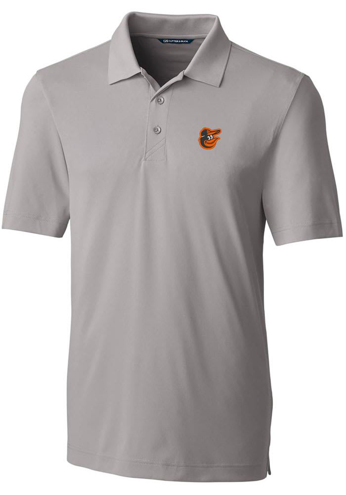 Cutter & Buck Baltimore Orioles Gray Forge Stretch Polo