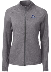 Cutter and Buck Creighton Bluejays Womens Black Adapt Eco Knit Light Weight Jacket