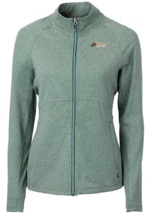 Cutter and Buck Florida A&amp;M Rattlers Womens Green Adapt Eco Knit Light Weight Jacket
