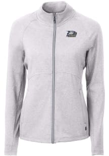 Cutter and Buck Georgia Southern Eagles Womens Grey Adapt Eco Knit Light Weight Jacket