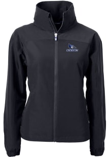 Cutter and Buck Creighton Bluejays Womens Black Charter Eco Light Weight Jacket