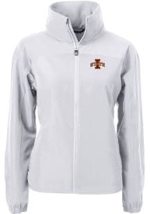 Cutter and Buck Iowa State Cyclones Womens Grey Charter Eco Light Weight Jacket