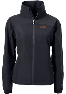 Cutter and Buck Pacific Tigers Womens Black Charter Eco Light Weight Jacket
