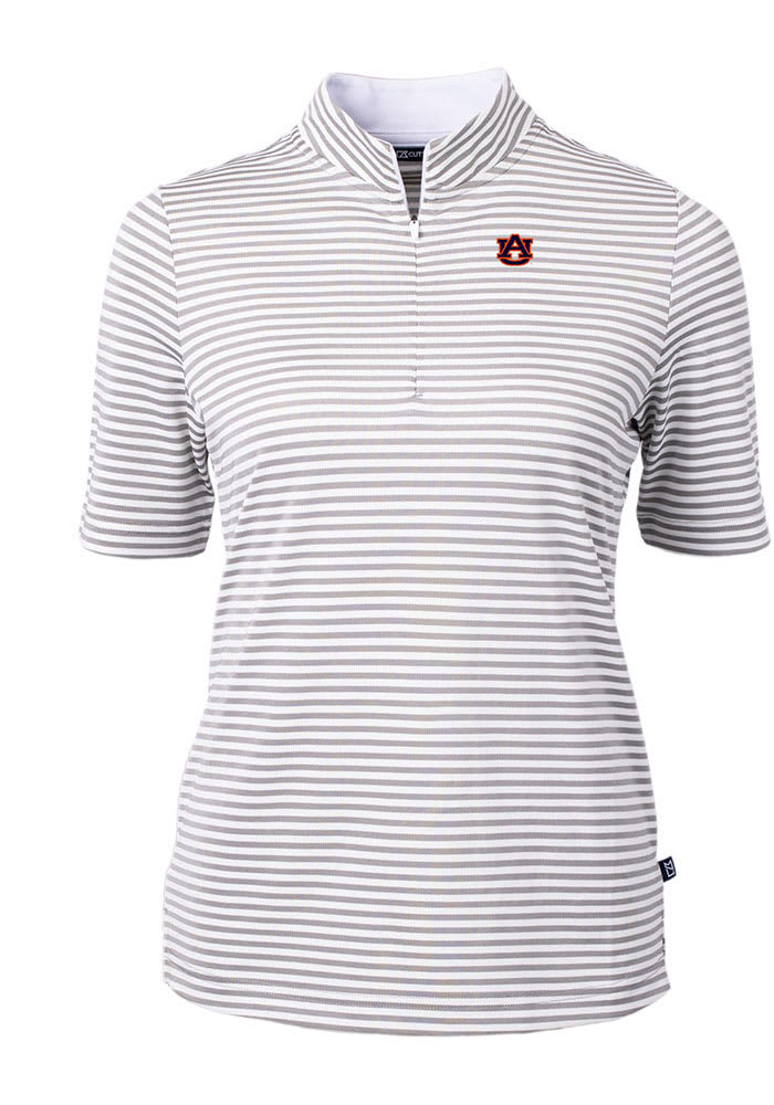 Las Vegas Raiders Cutter & Buck Forge Eco Double Stripe Stretch Recycled Mens  Polo - Cutter & Buck