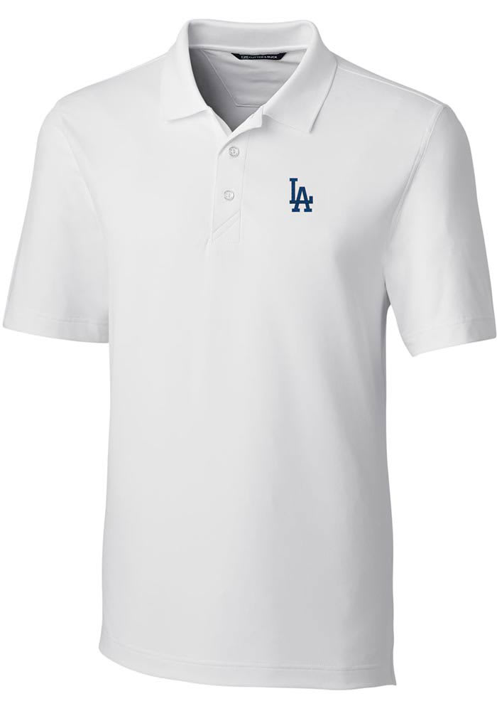 Los Angeles Dodgers Cutter & Buck Forge Stretch Mens Polo