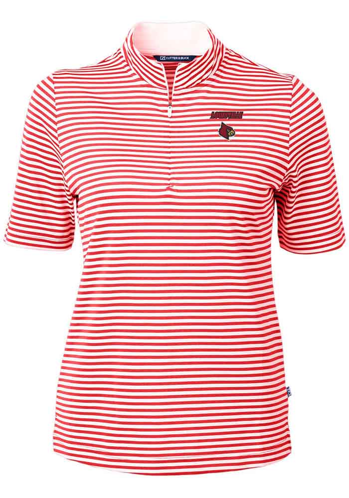 Cutter & Buck Men's Louisville Cardinals Virtue Eco Pique Polo