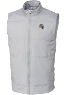 Cutter and Buck New Orleans Saints Big and Tall Grey Helmet Stealth Mens Vest