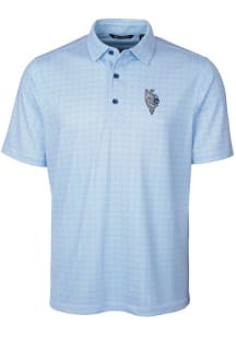 Cutter and Buck Kansas City Royals Mens Blue City Connect Pike Big and Tall Polos Shirt