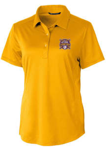 Cutter and Buck LSU Tigers Womens Gold 2023 College World Series Champions Prospect Short Sleeve..