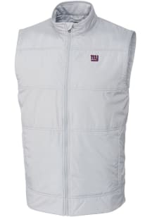Cutter and Buck New York Giants Mens Grey Stealth Sleeveless Jacket